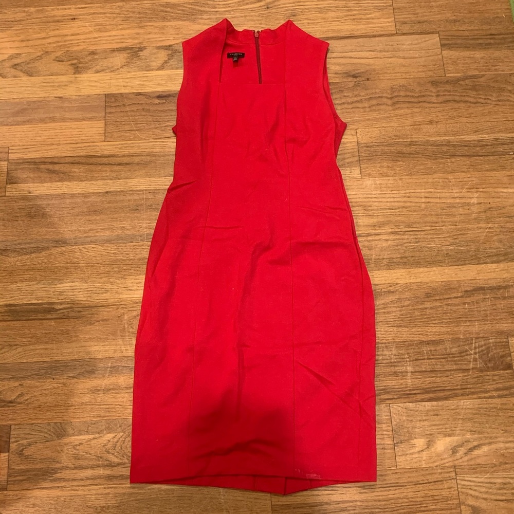 Red Slim Fit Dress